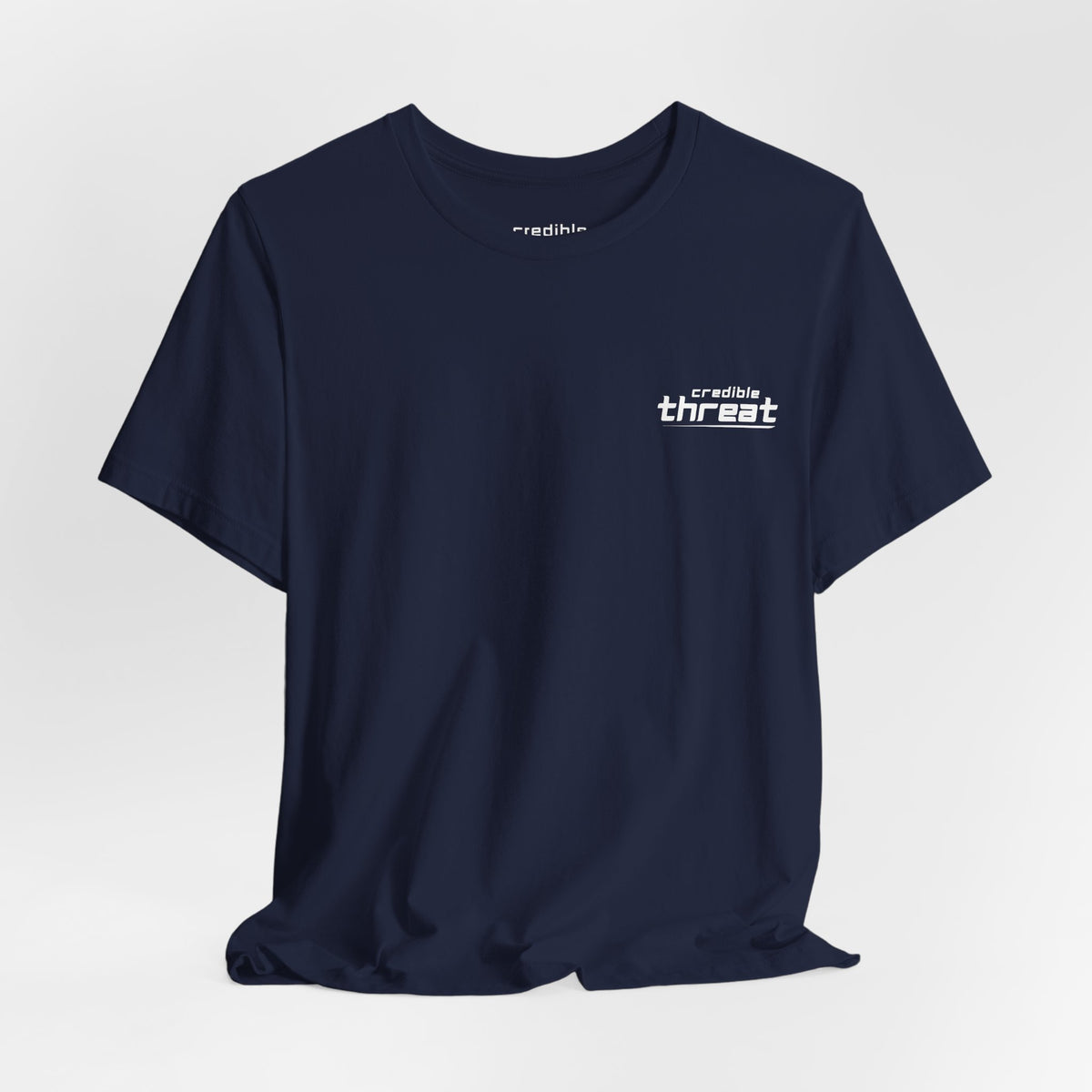 Credible Threat T-shirt, fit
