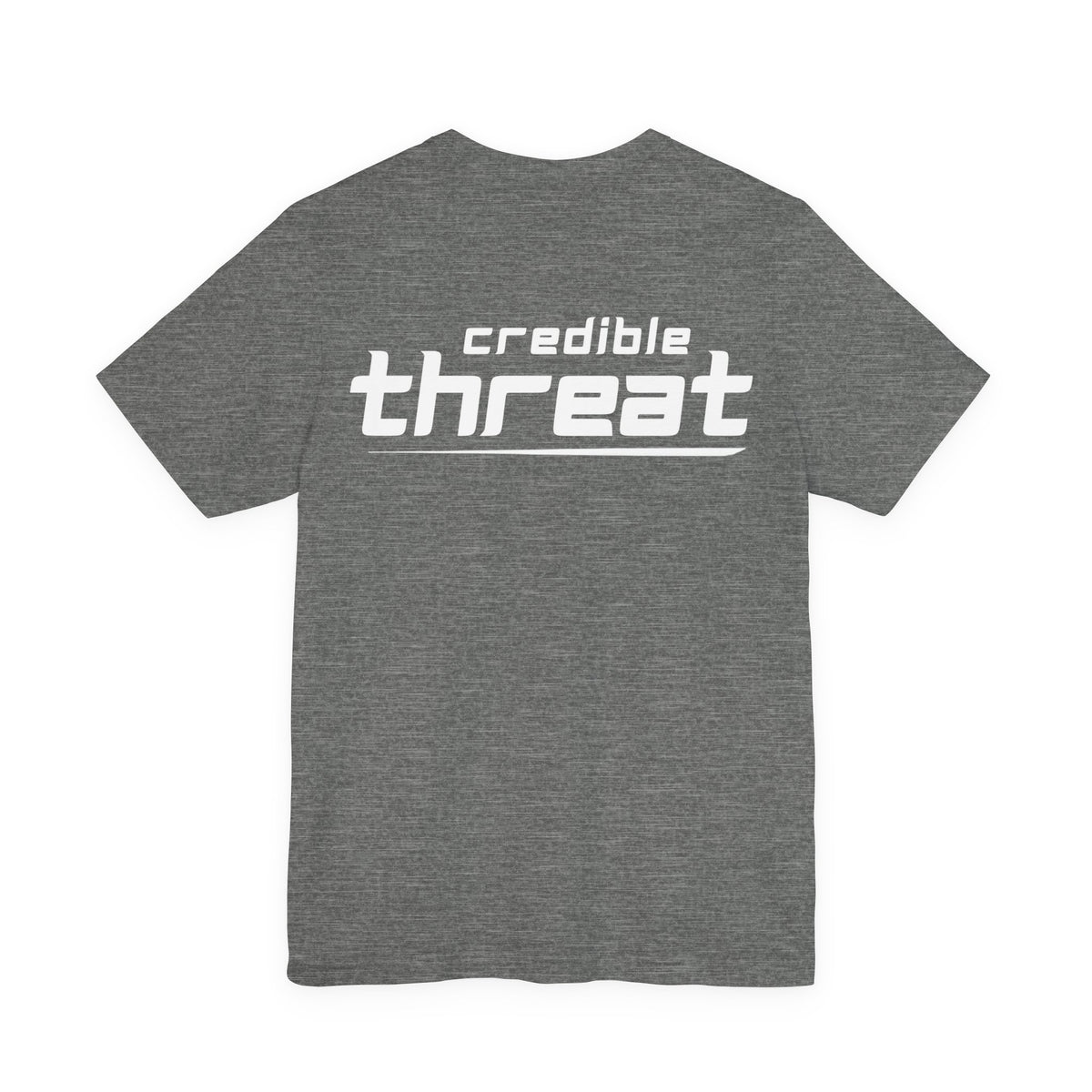 Credible Threat T-shirt, fit