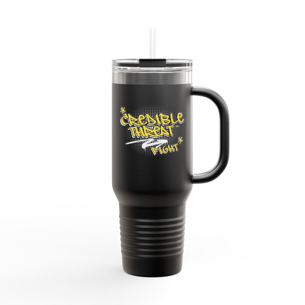 Credible Threat Fight Insulated Travel Mug, 40oz