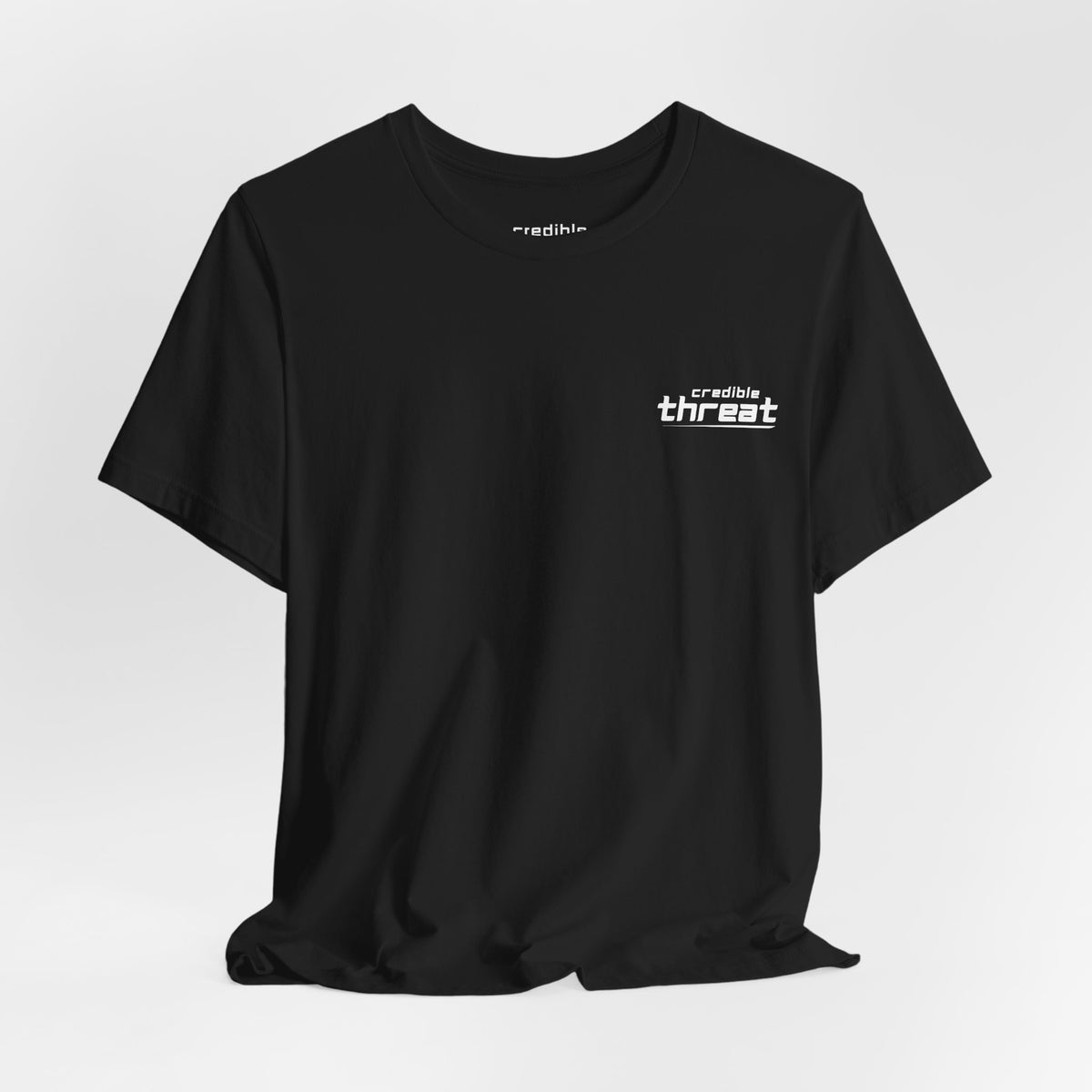 Credible Threat T-shirt, fit