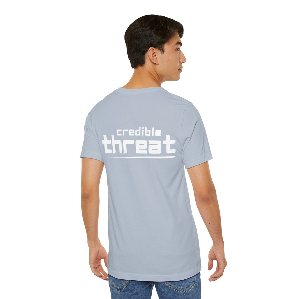 Credible Threat T-shirt, fit