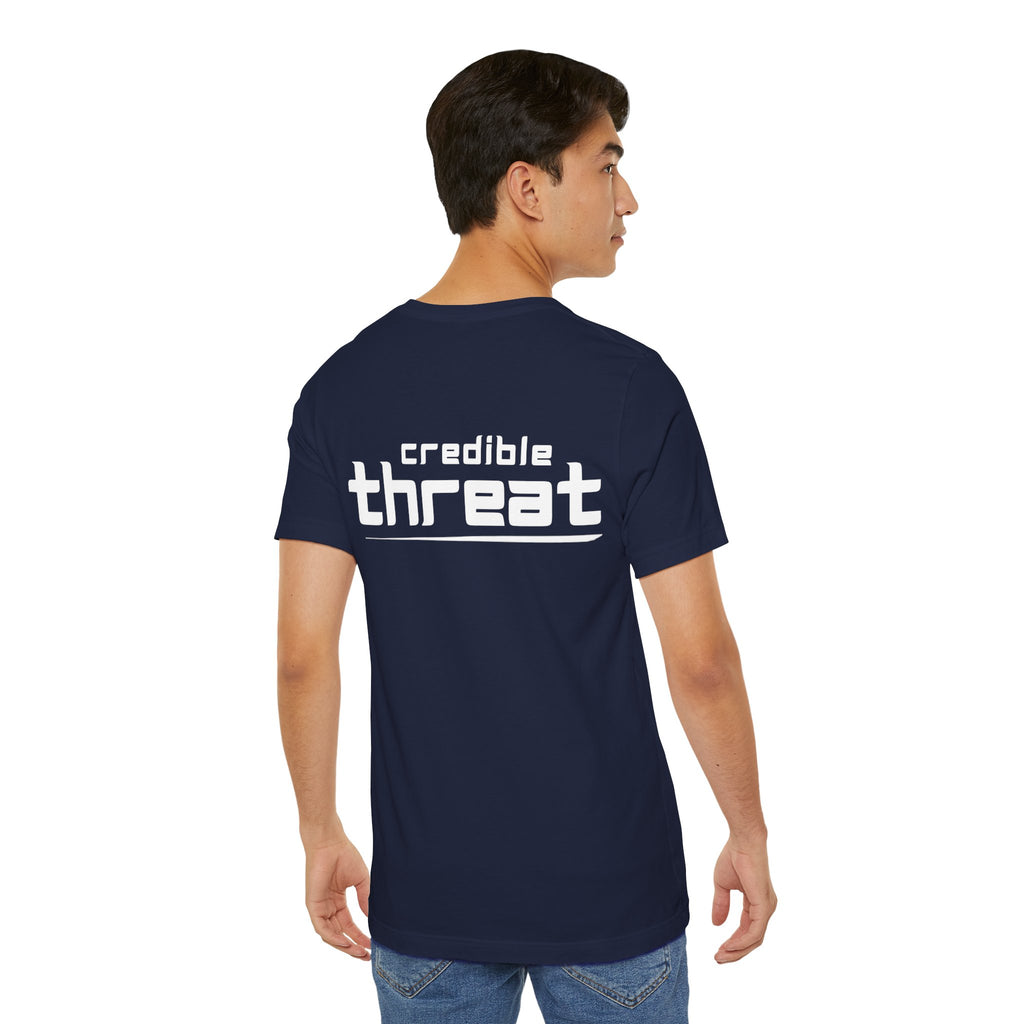 Credible Threat T-shirt, fit