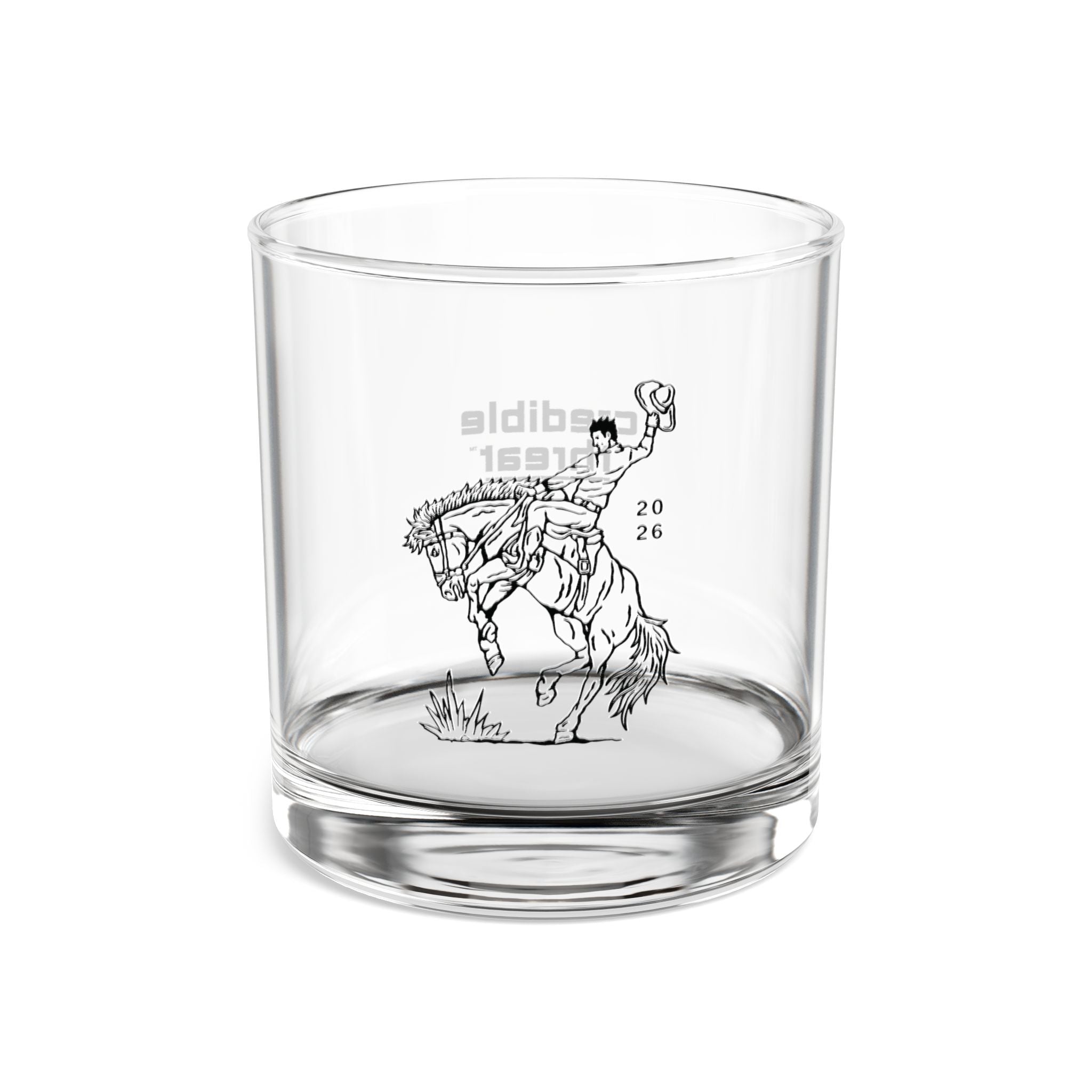 Western Rocks Glass, 10oz