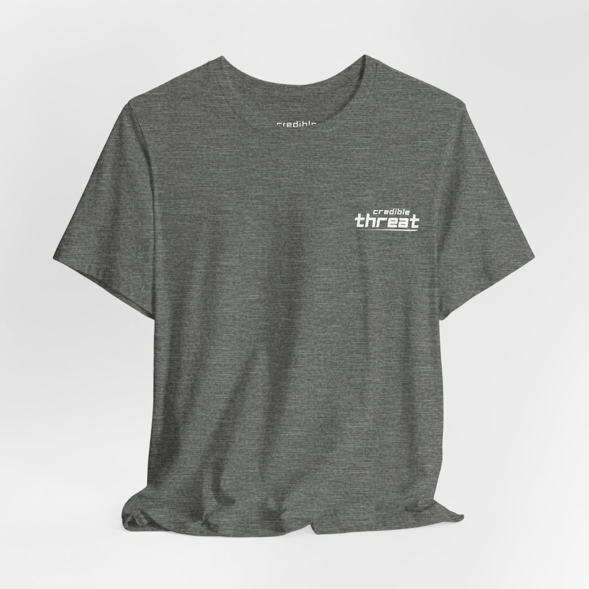 Credible Threat T-shirt, fit