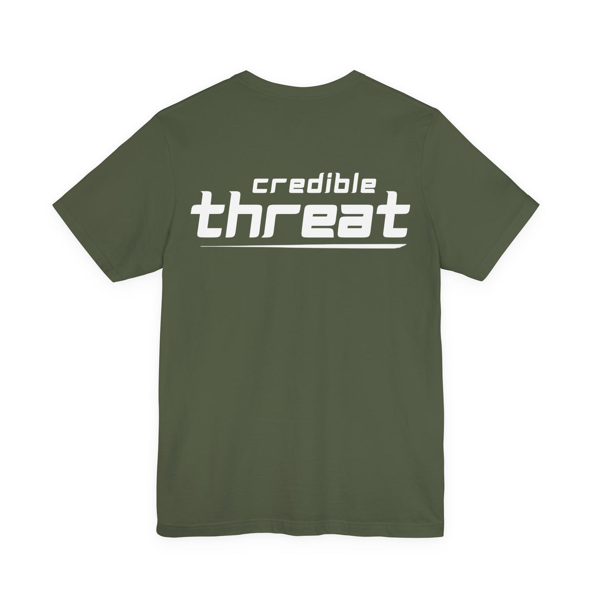 Credible Threat T-shirt, fit