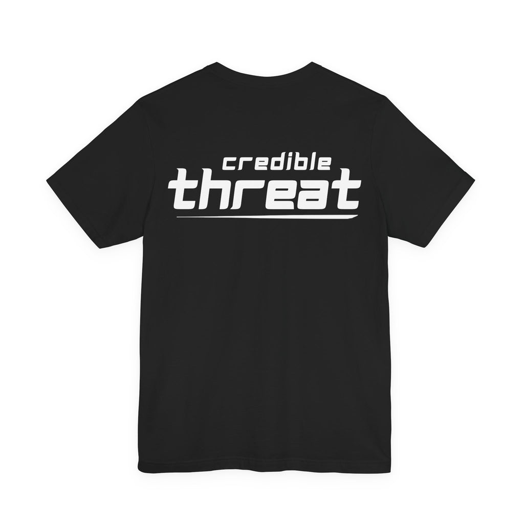 Credible Threat T-shirt, fit