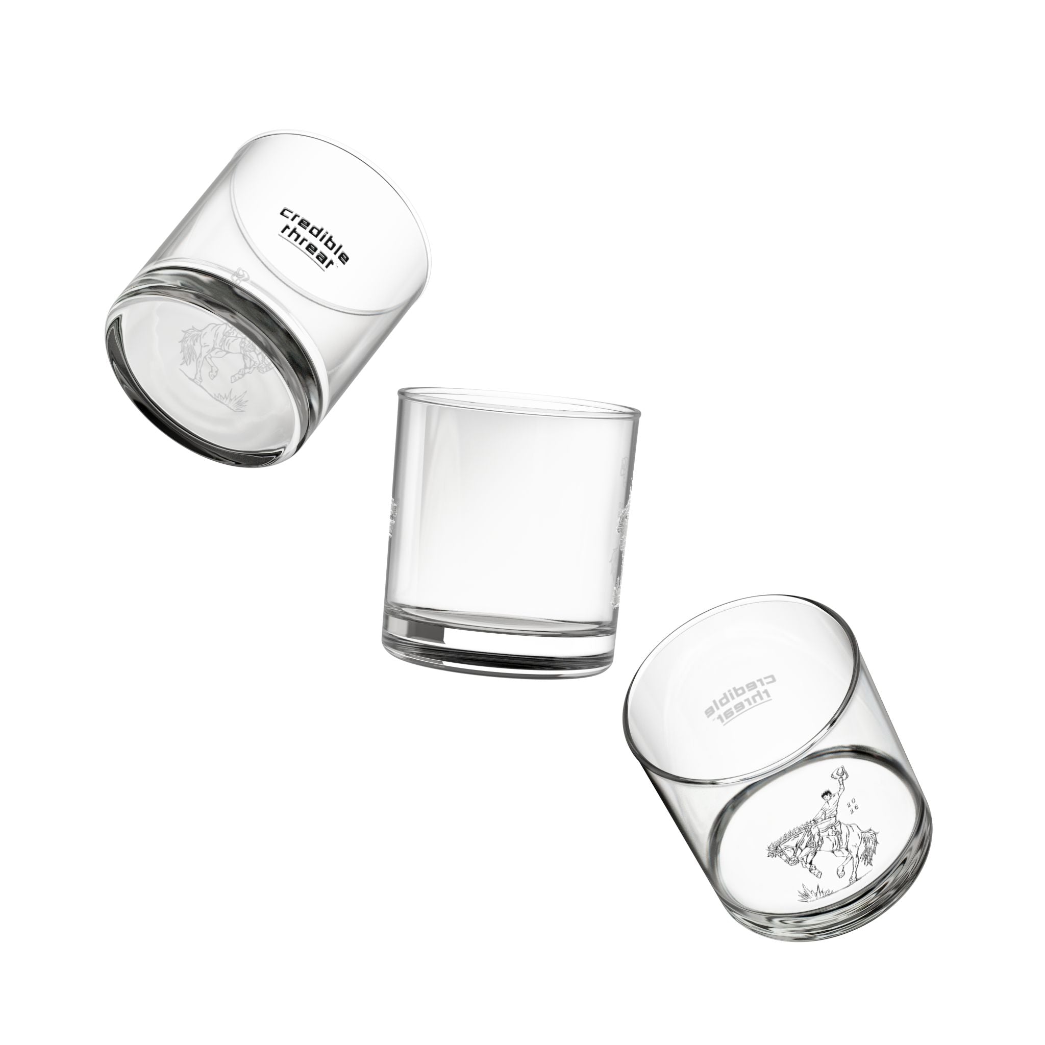 Western Rocks Glass, 10oz