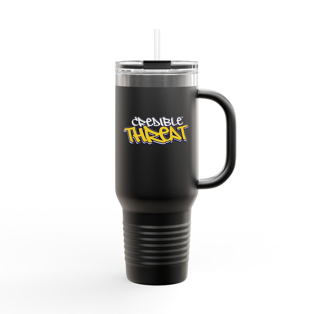Credible Threat Fight Insulated Travel Mug, 40oz