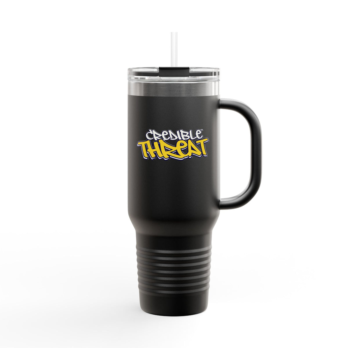 Credible Threat Fight Insulated Travel Mug, 40oz