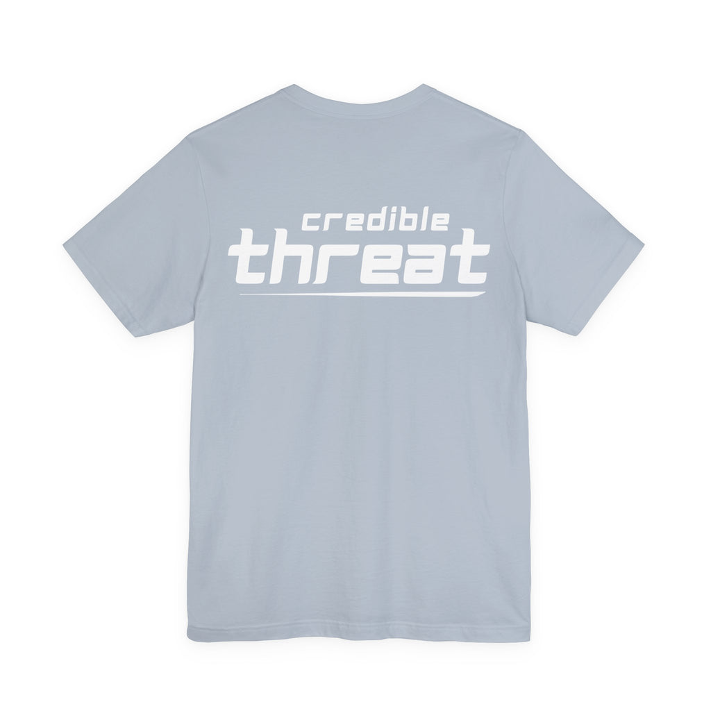 Credible Threat T-shirt, fit
