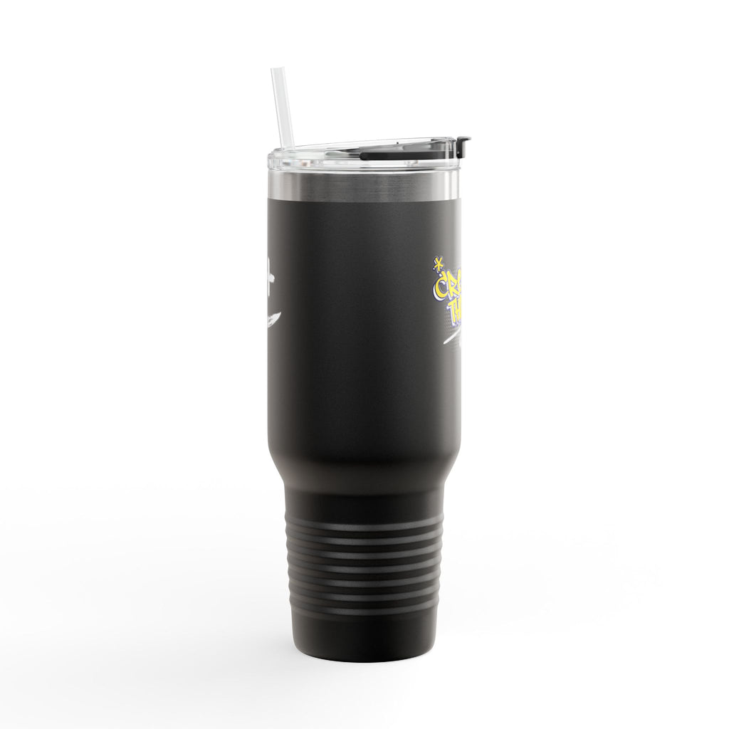 Credible Threat Fight Insulated Travel Mug, 40oz