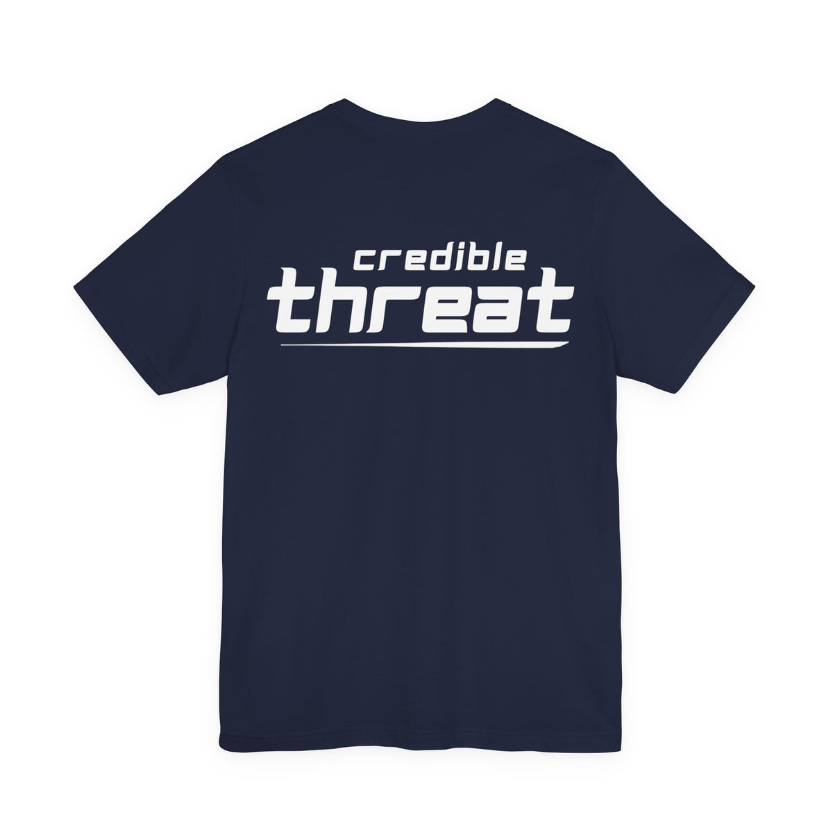 Credible Threat T-shirt, fit